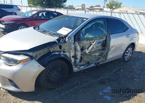 2016 Toyota Corolla Le из США, поврежденный, VIN 2T1BURHE2GC696491